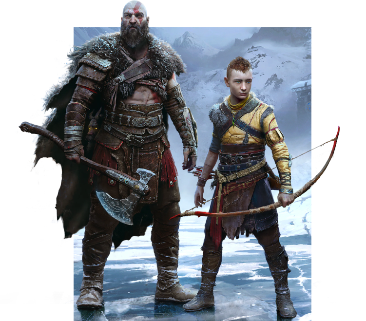 Kratos e Atreus